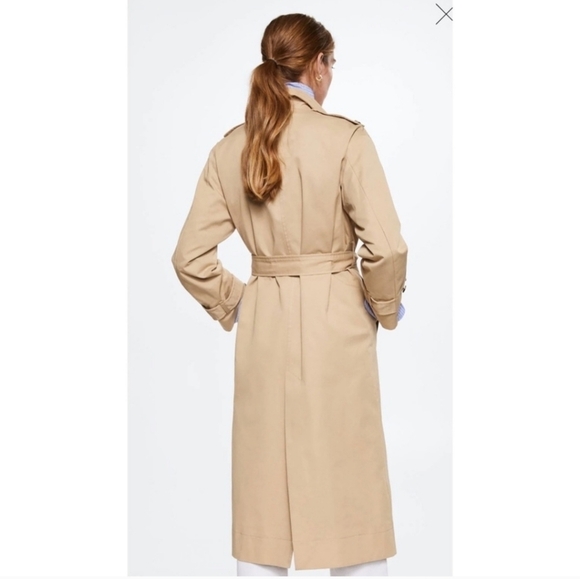 MNG Cotton Trench Coat - Picture 4 of 16